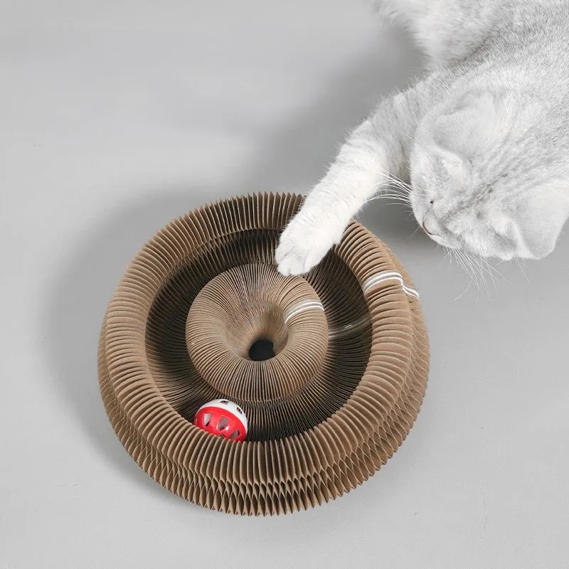 Pet Supplies Corrugated Paper Cat Scratch Toy 2