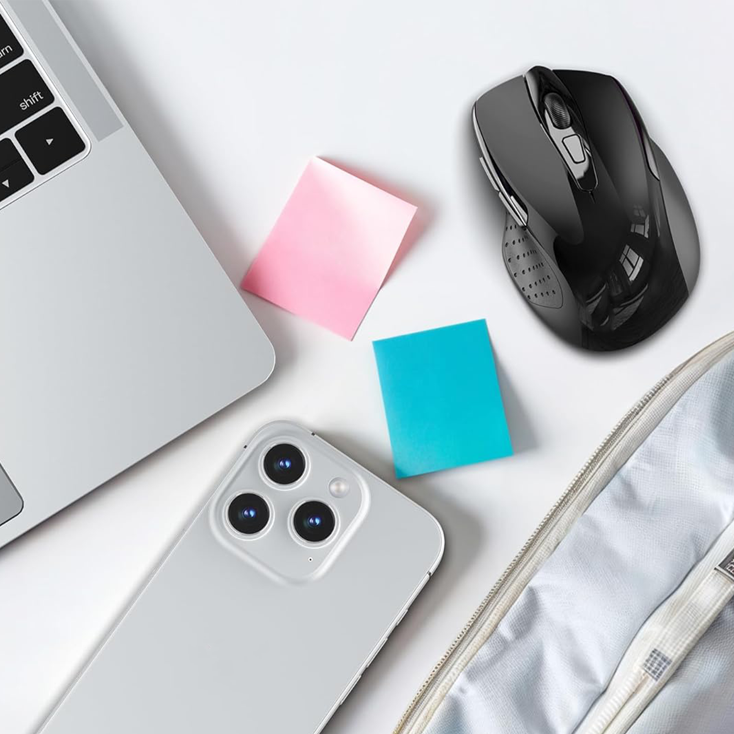ABS Dual Mode Rechargeable Silent Wireless Mouse 6