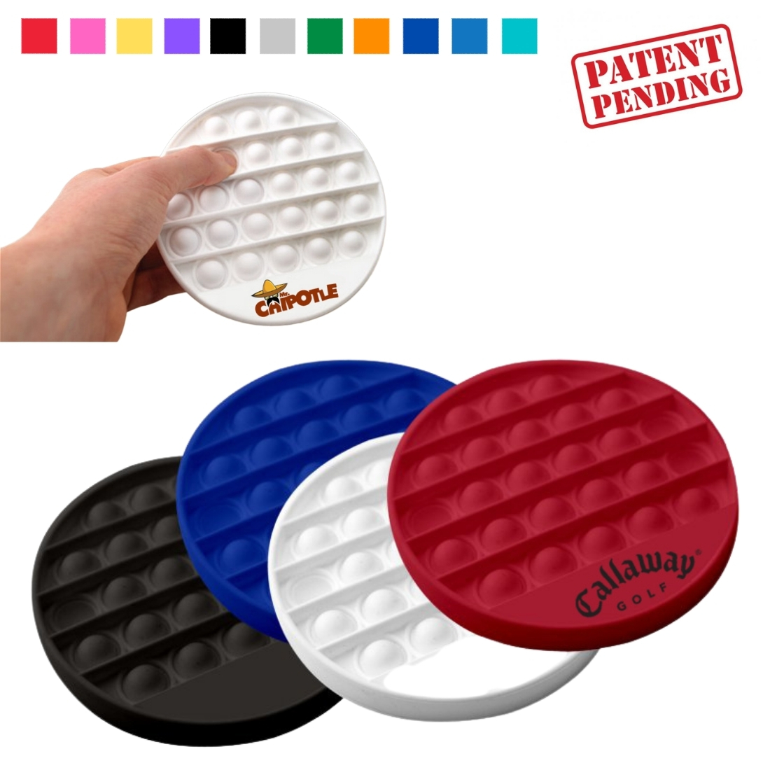 PopCircle Silicone Pop-It Disc 2