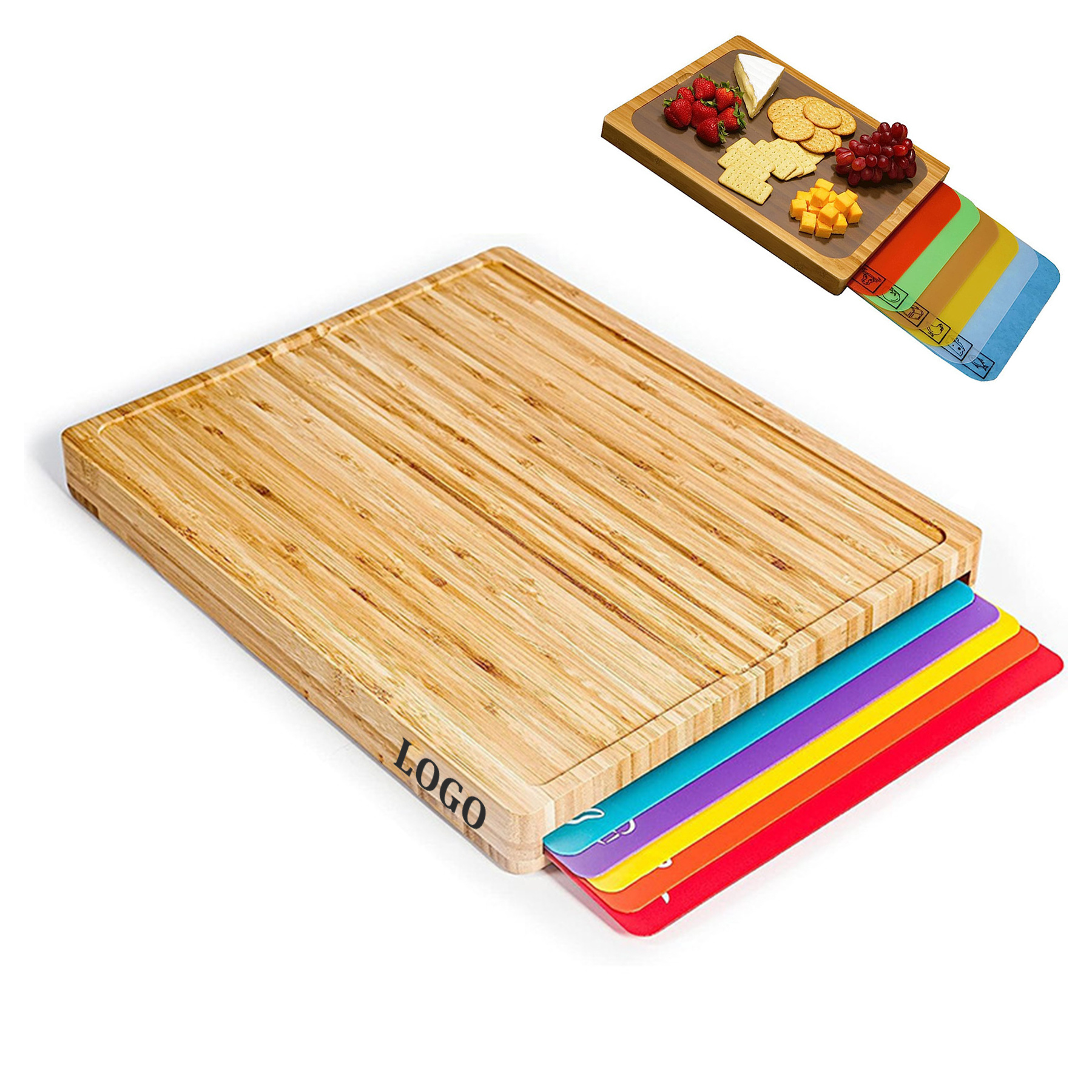 Bamboo Cutting Board Set 1
