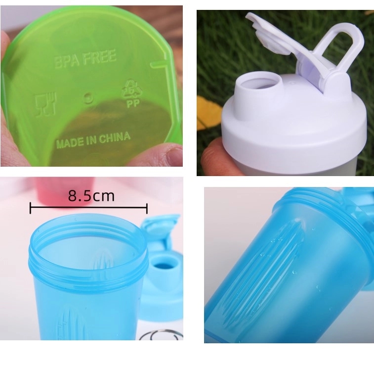 Sport Protein Shake Bottle With Millilitere 3
