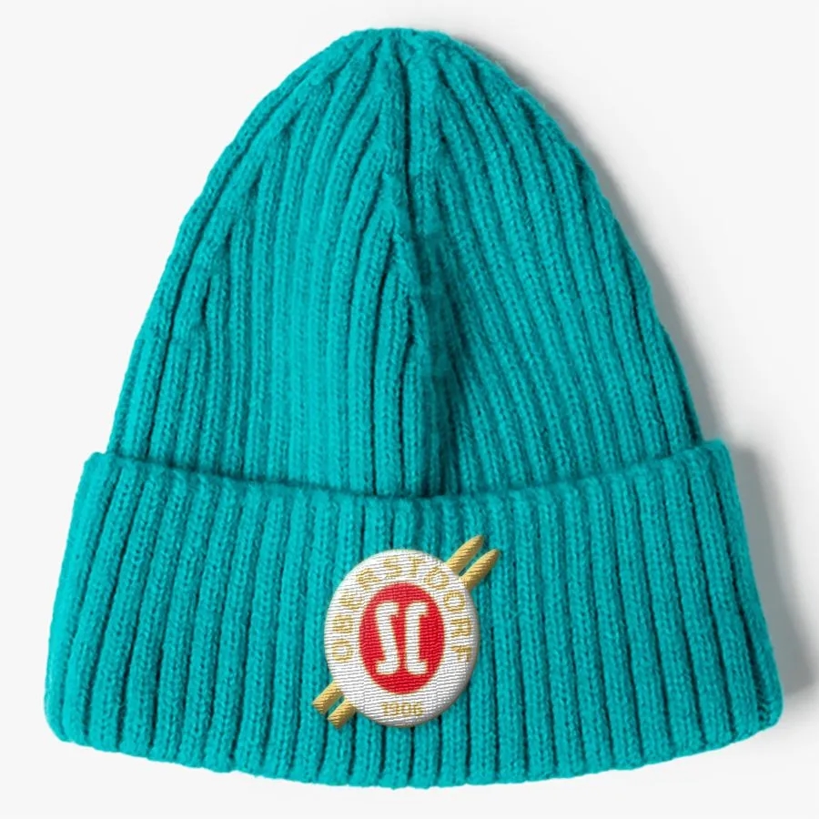 Sturdy Top High Wool Fiber Beanies, custom hat with logo imprint 23