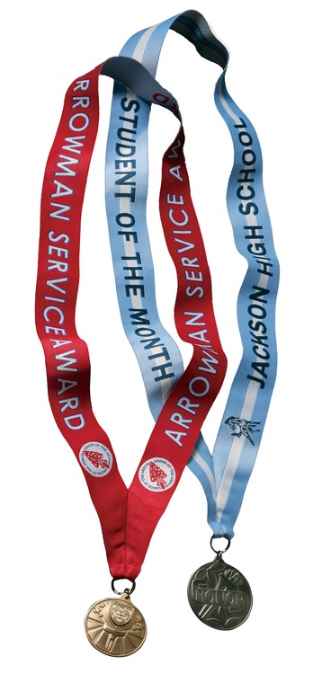 Custom Woven Neck Ribbon - "Elite" Weave