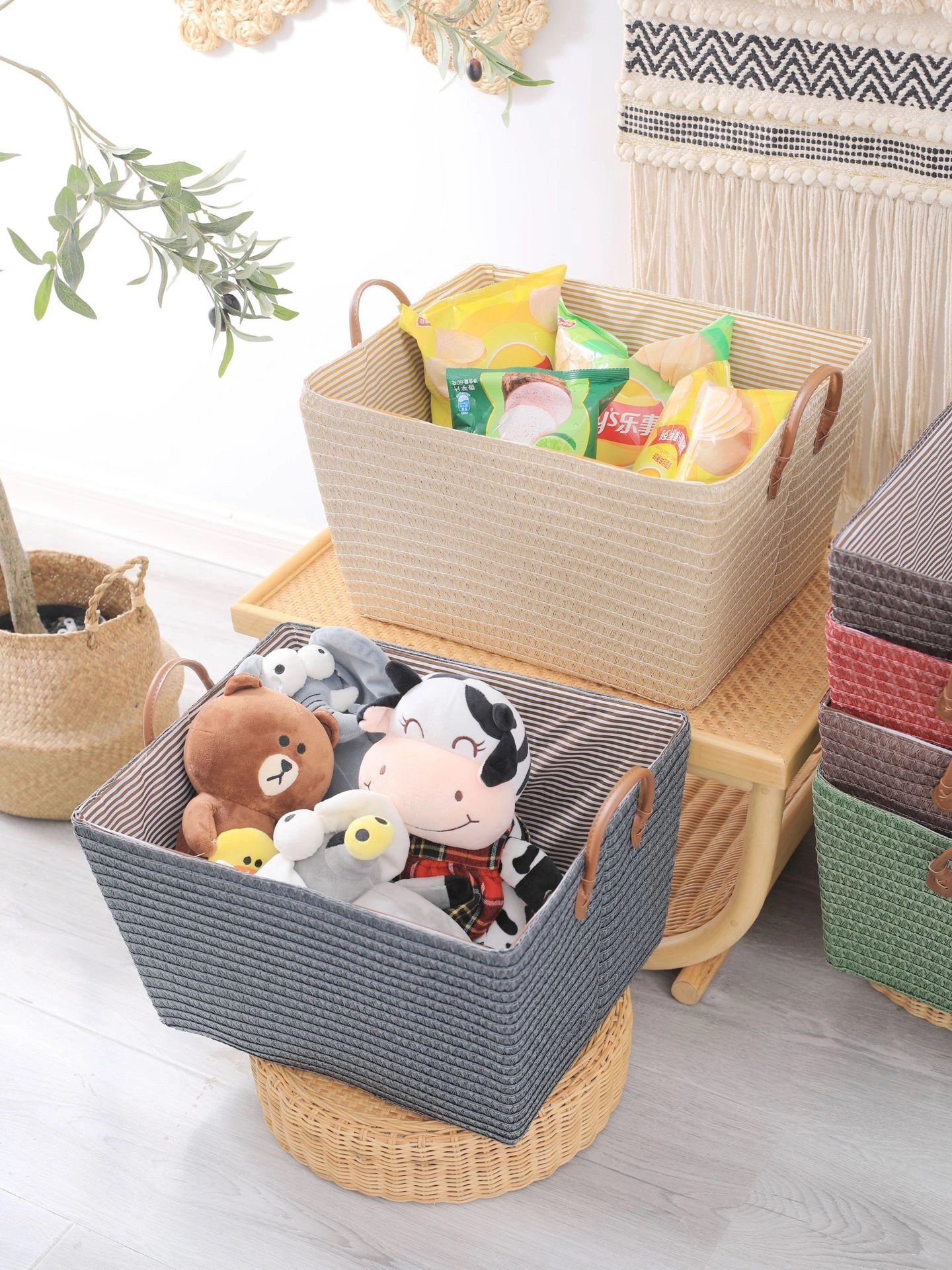 Fabric Foldable Storage Cube 10