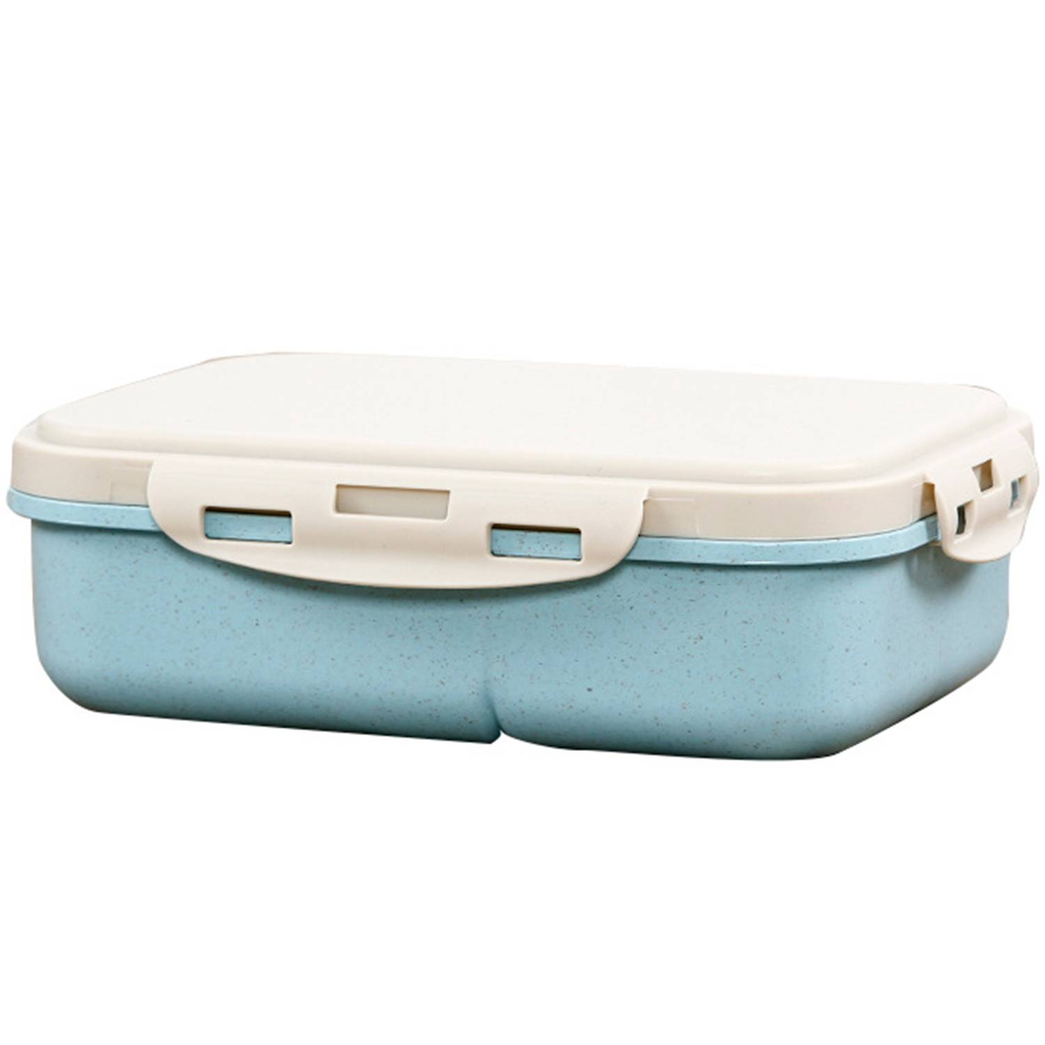 Leak Proof Wheat Straw Lunch Bento Box w/ Utensils 3