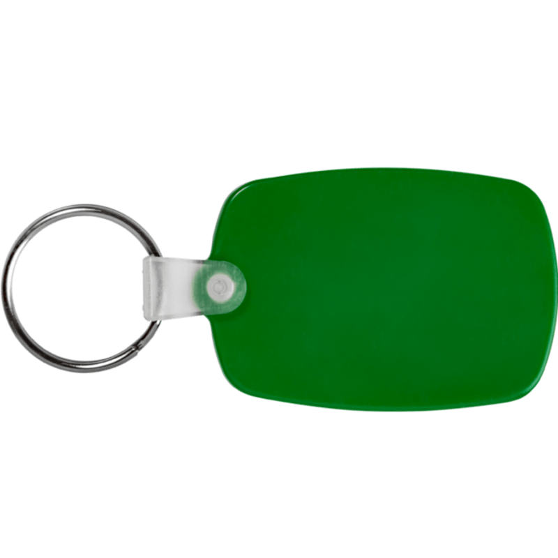 Oval Soft Plastic Keychains 4