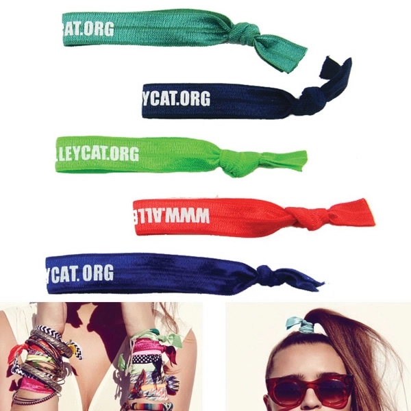 Elastic Knotted Hairties/Handbands 1