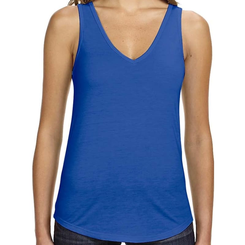 Bella Ladies Flowy V-Neck Tank 14