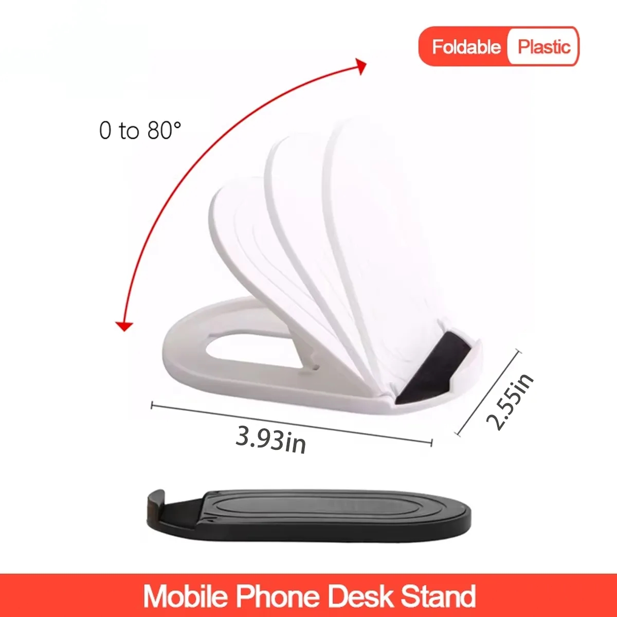 Mini Foldable Multi-Angle Adjustable Desktop Phone Holder 6