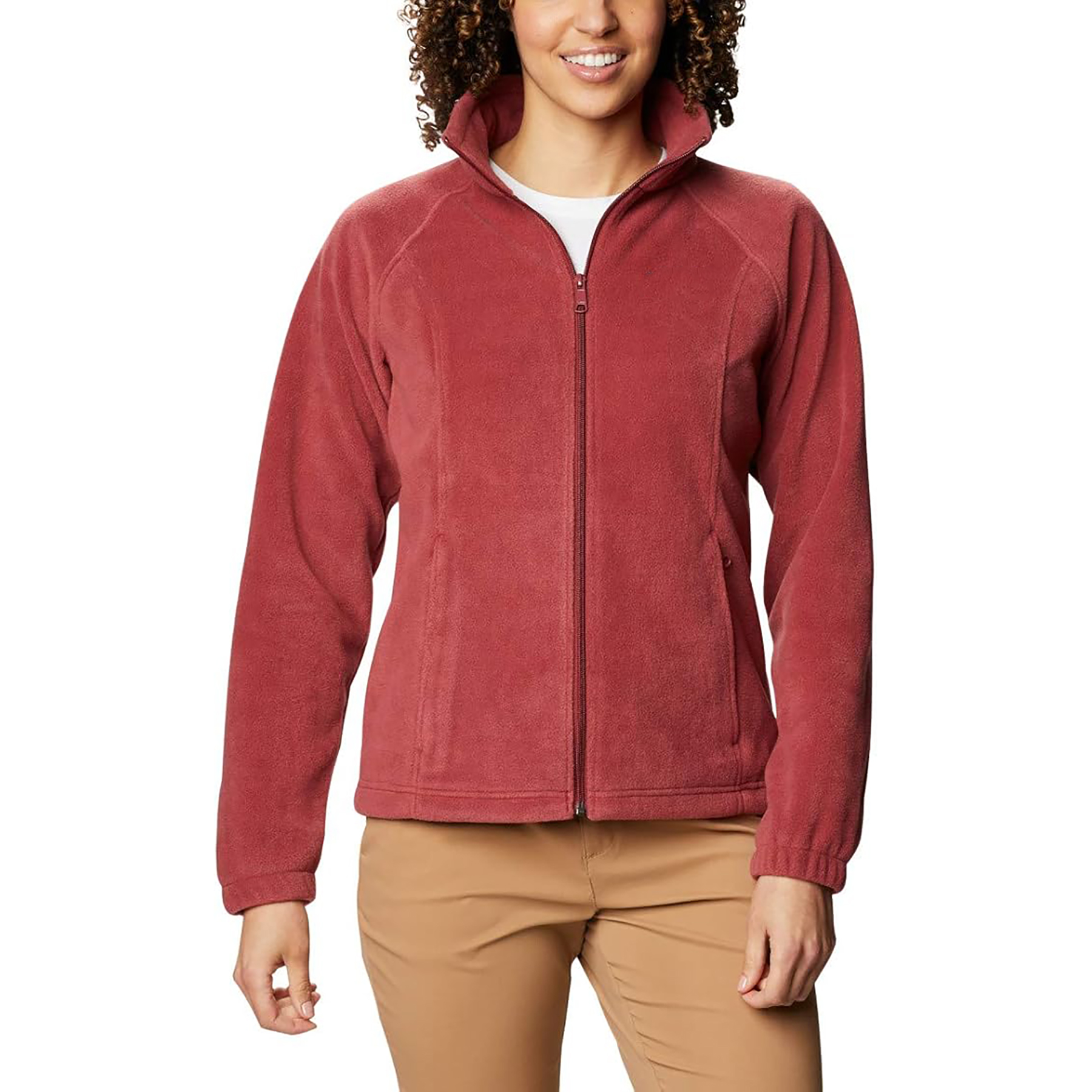 Women's Fleece Lined Full Zip Jacket 6