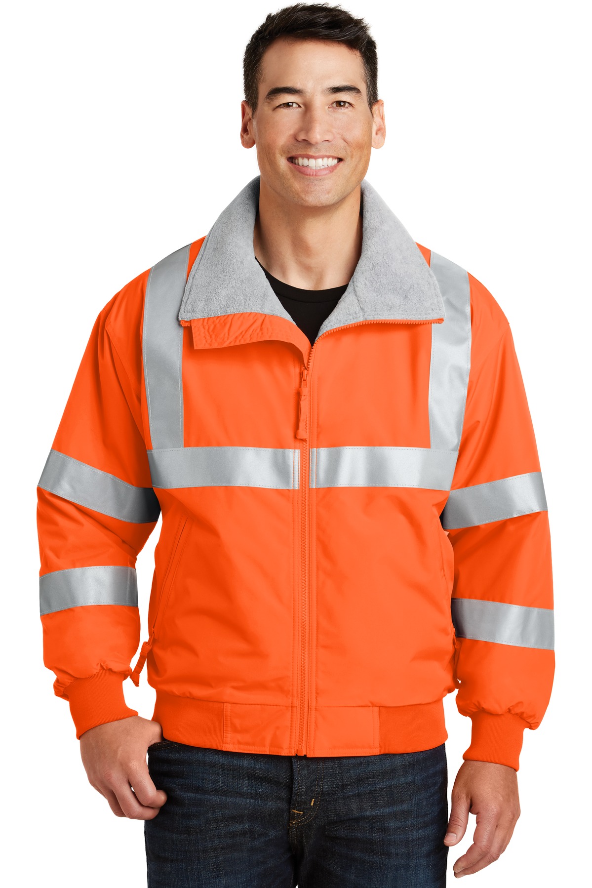 Enhanced Visibility Challenger Jacket with Reflective Taping