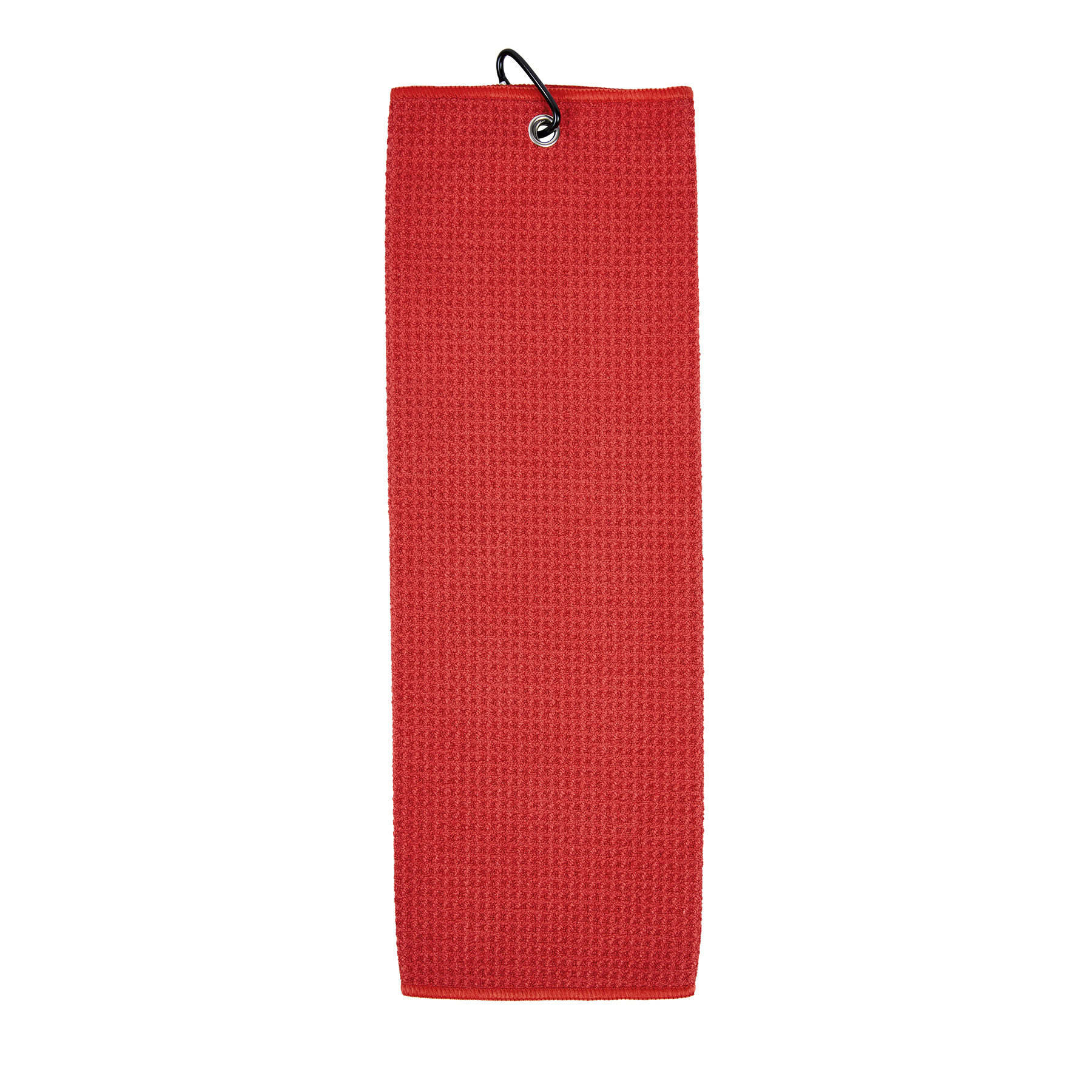 400GSM Waffle Texture Golf Towel With Hook-3 Holes 3