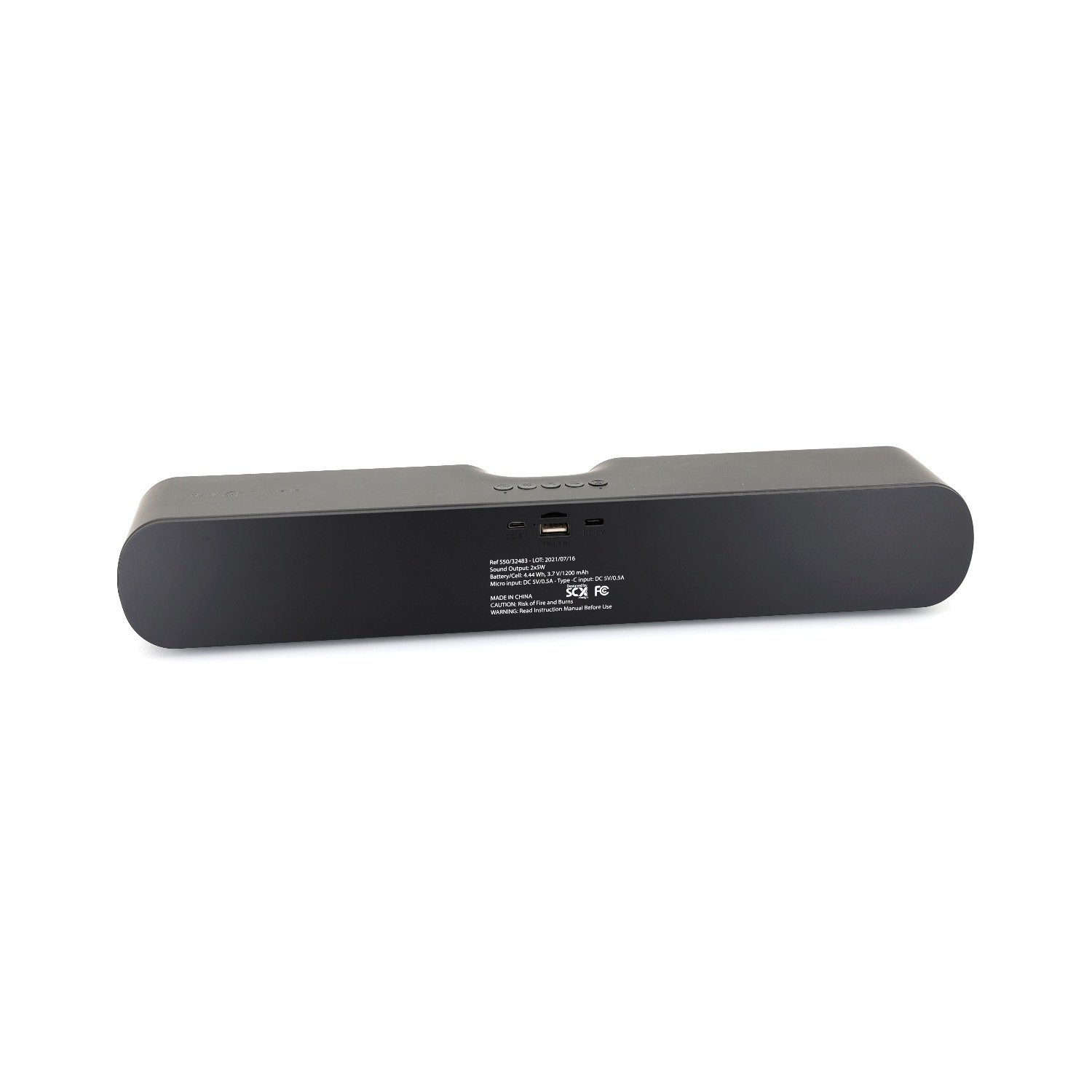 SCX Innovative Design™ Sound Bar 2X5W 34