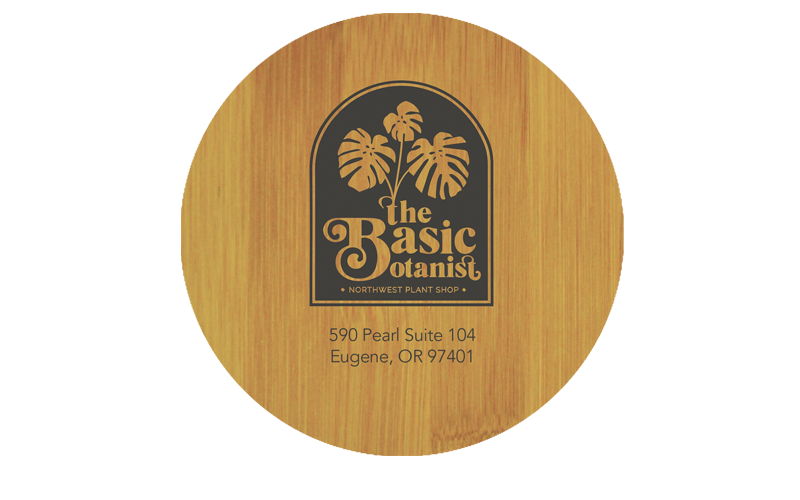 Round Table Saver Bamboo Coaster