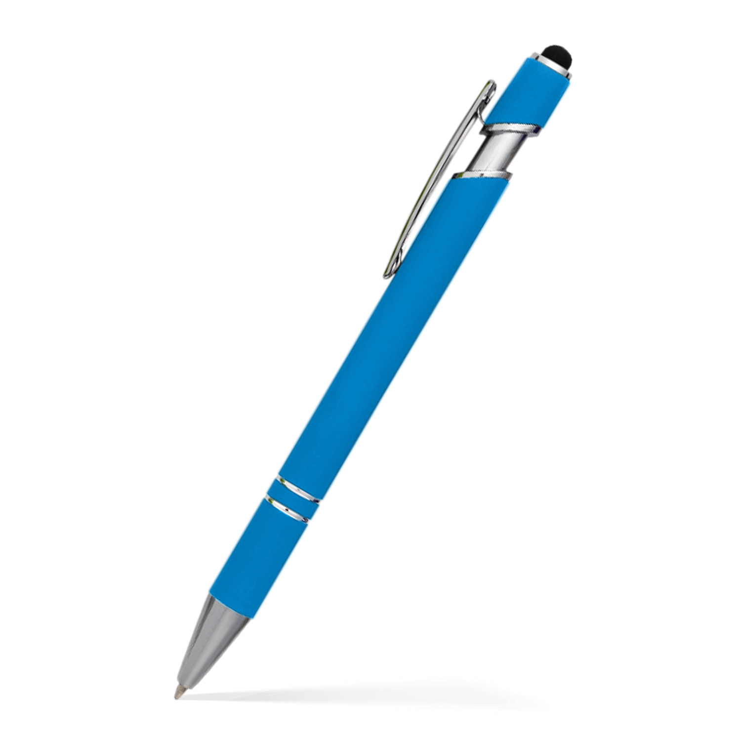 Alexandria Stylus Satin Soft Touch Click Metal Pen 16