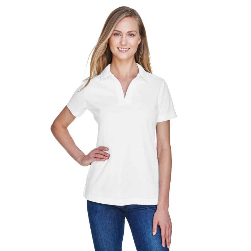 Devon & Jones CrownLux Performance™ Ladies' Plaited Polo 29