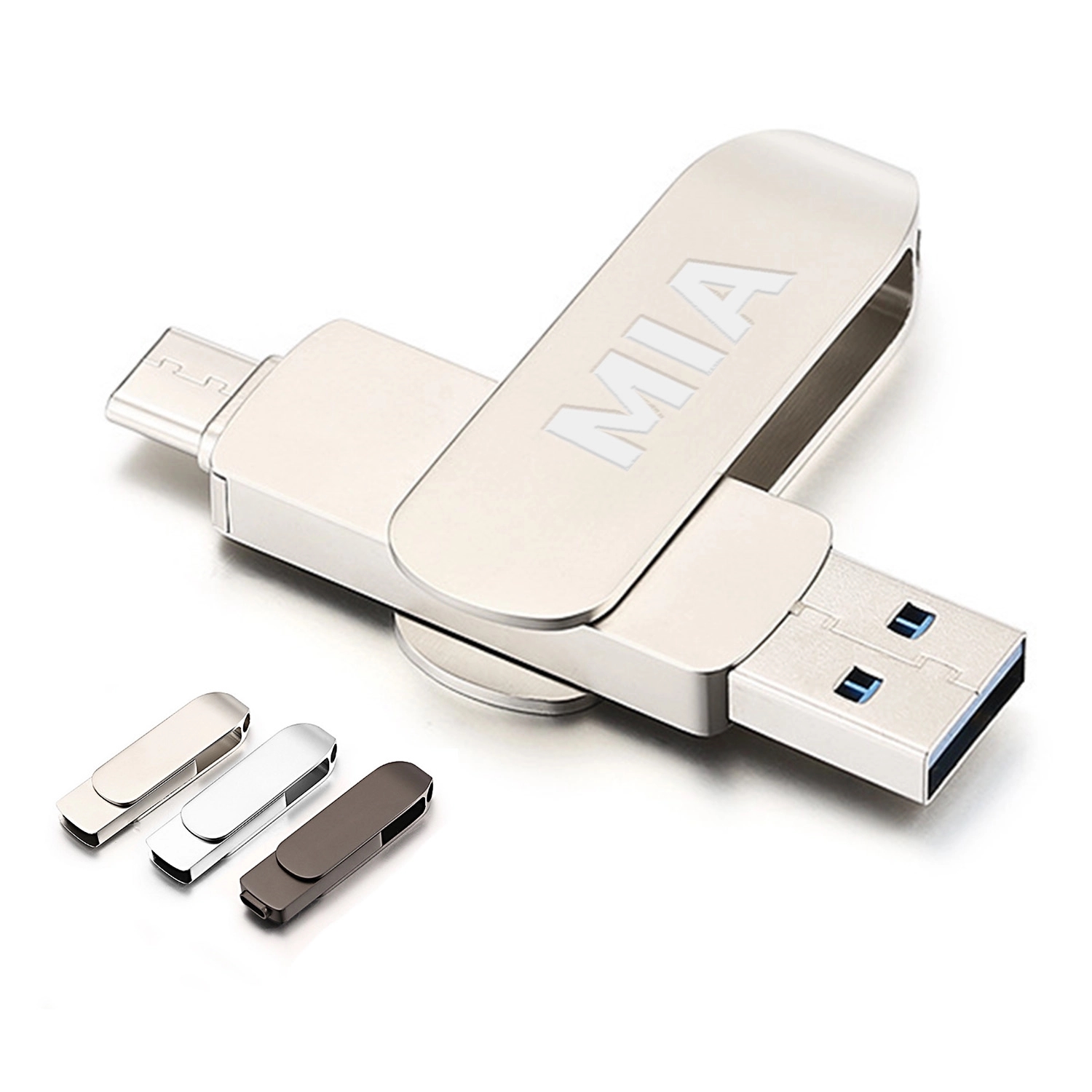 512 Gb 2 In 1 Typec & Usb Flash Driver 1