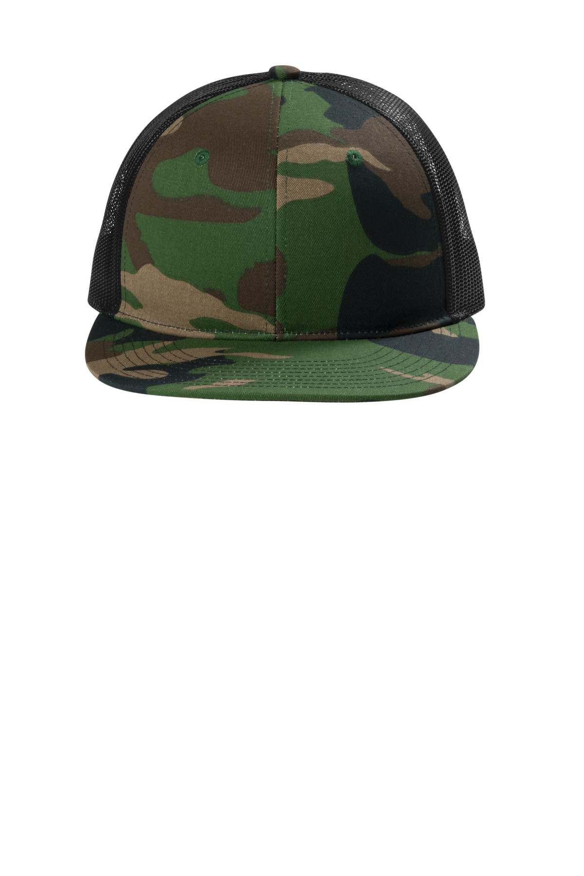 Port Authority Snapback Flat Bill Trucker Cap C407 21