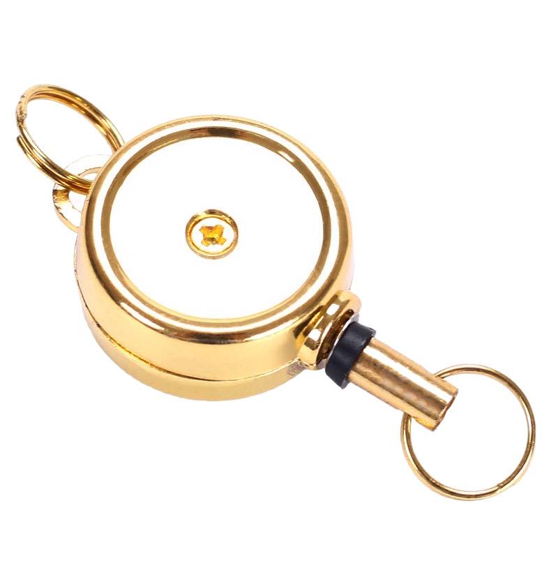Stainless Steel Retractable Round Badge Reel 3