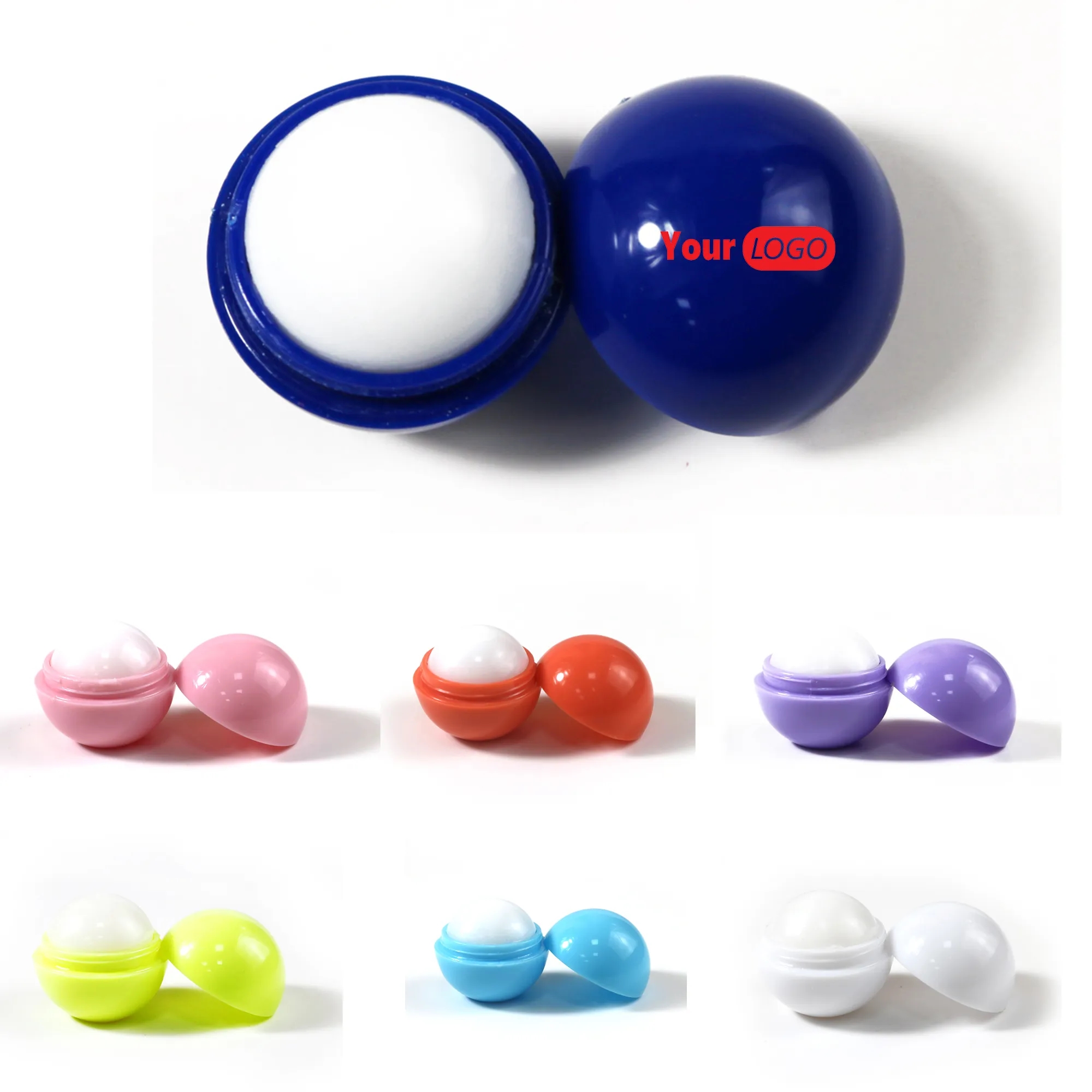 Round Ball Shape Lip Balm 1