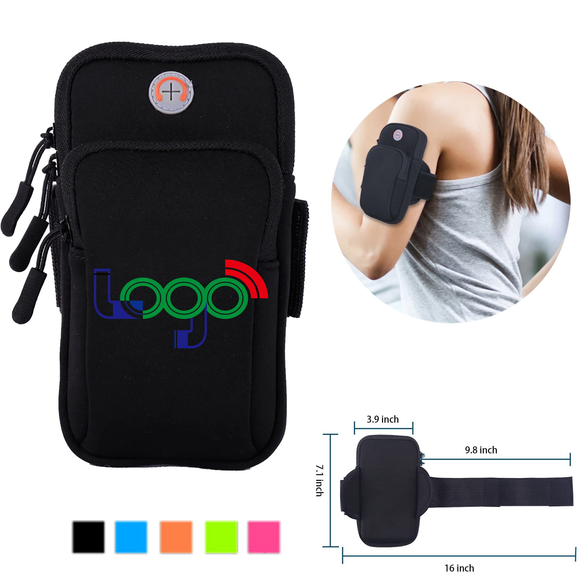 Arm Cell Phone Bag Key Pocket MOQ50 3