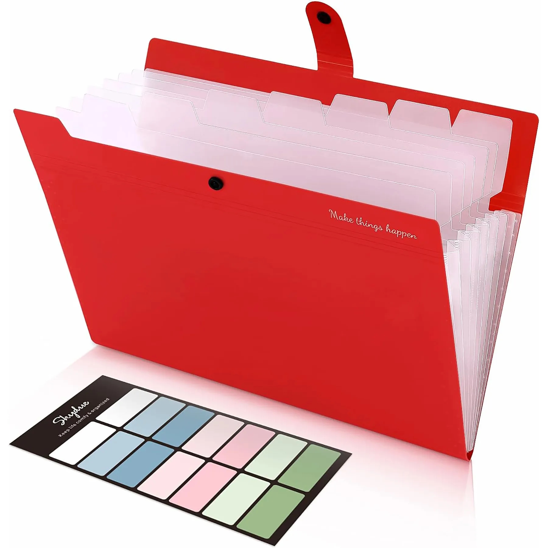 8 Pocket Expandable File Storage Bag 9