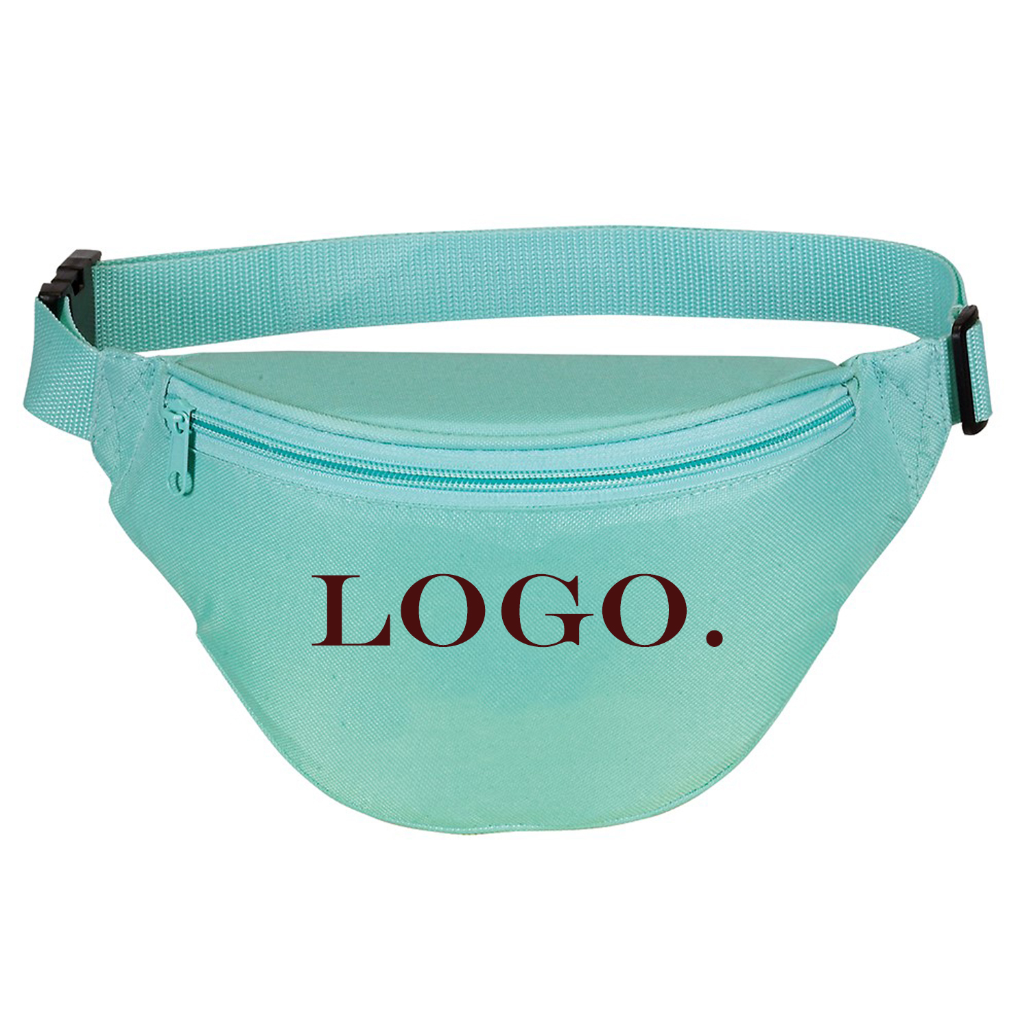 New Neon Color Two Zippered Fanny Pack 3