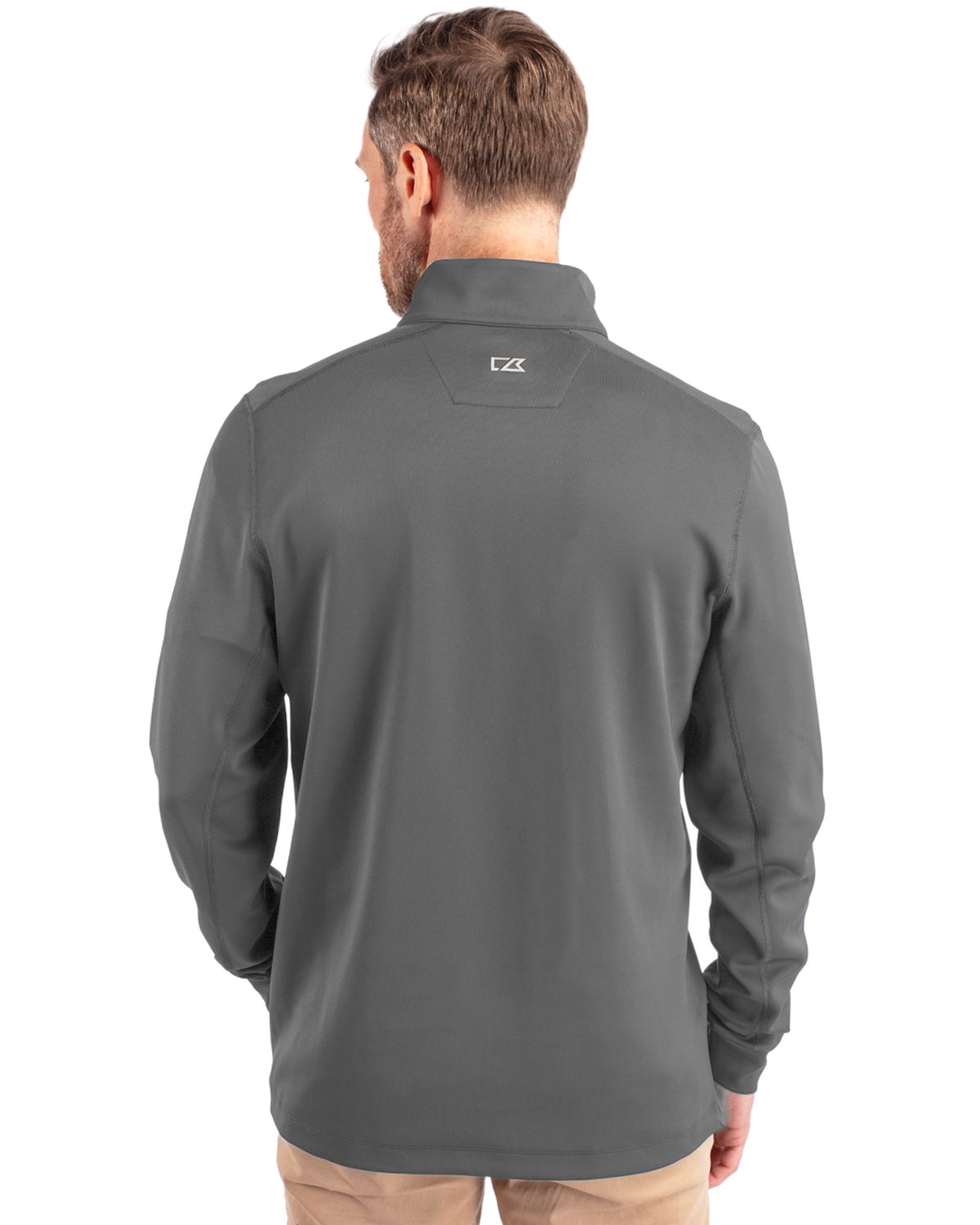 Cutter & Buck Traverse Recycled Smooth Stretch Mens Big & Tall Quarter Zip Pullover Big & Tall 51