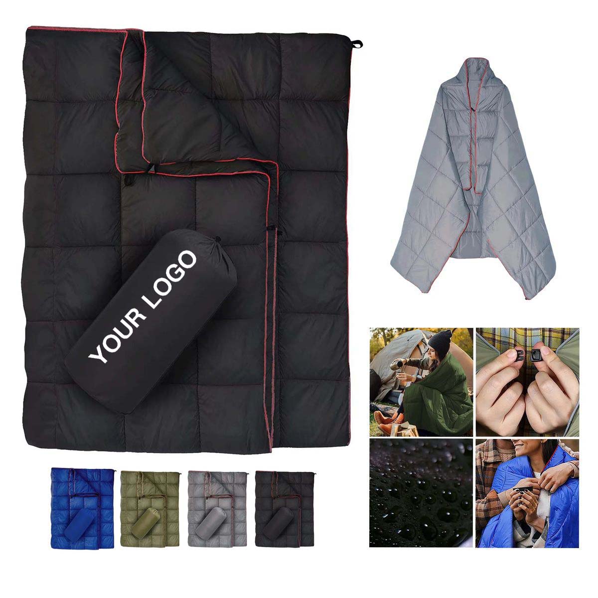 Outdoor Camping Blanket with Portable Foldable Style 7