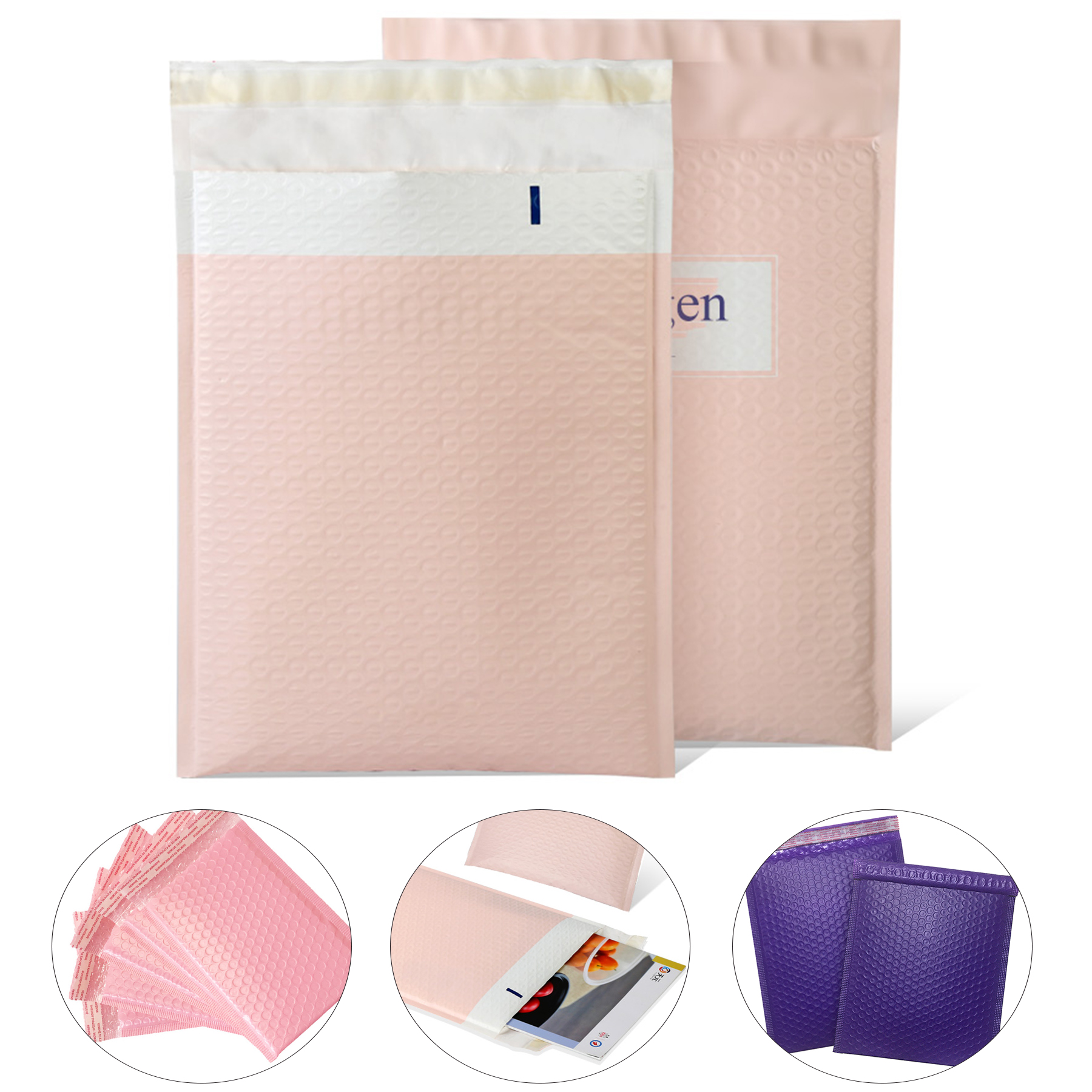 Polyester Bubble Mailers 8 1/2" x 12" 2