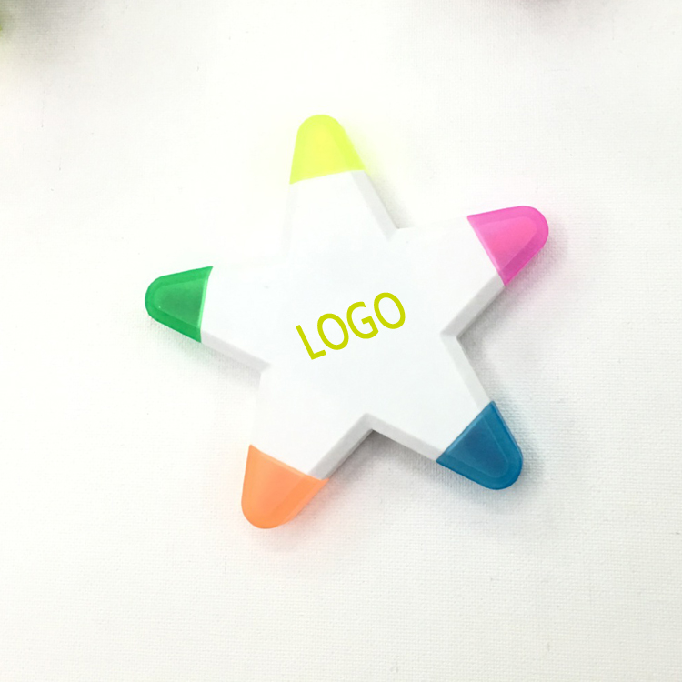 Star Shaped 5 Color Highlighter 6