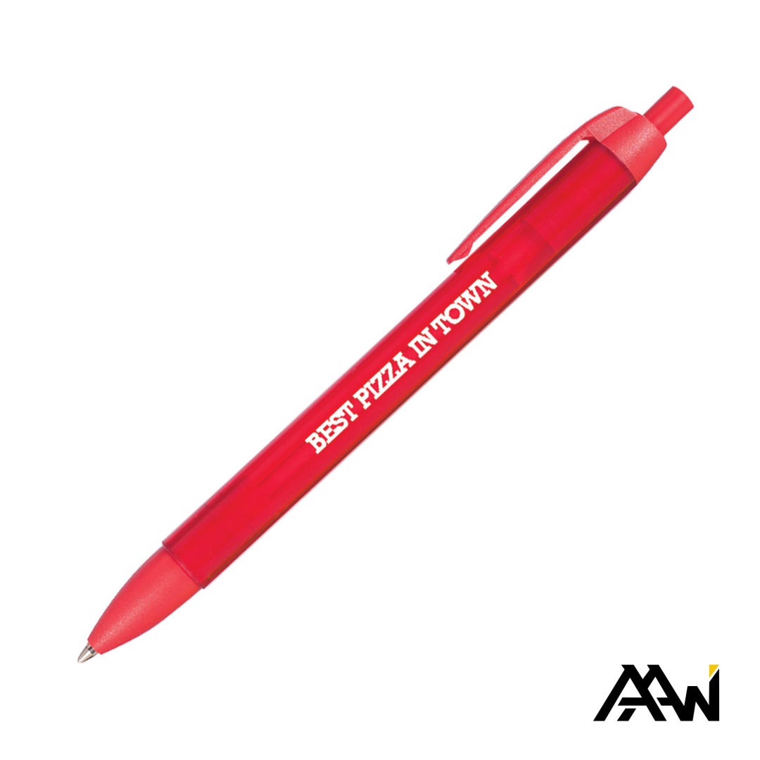 Widebody Pen w/Translucent Barrel - Matte Colored Accent 4