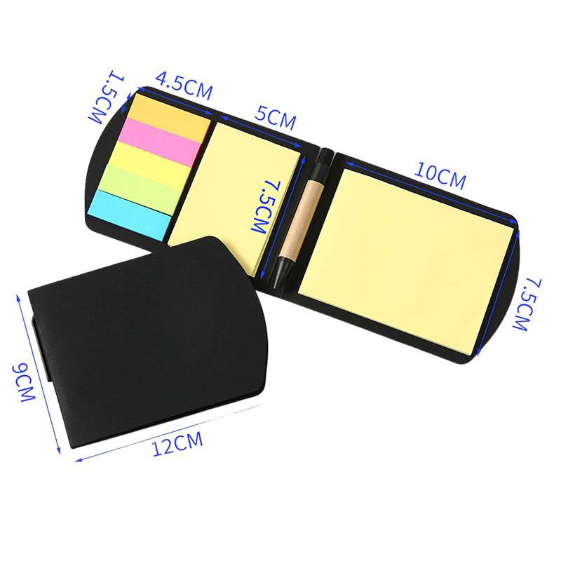 Mini Sticky Note Pad Set W/ Pen 5