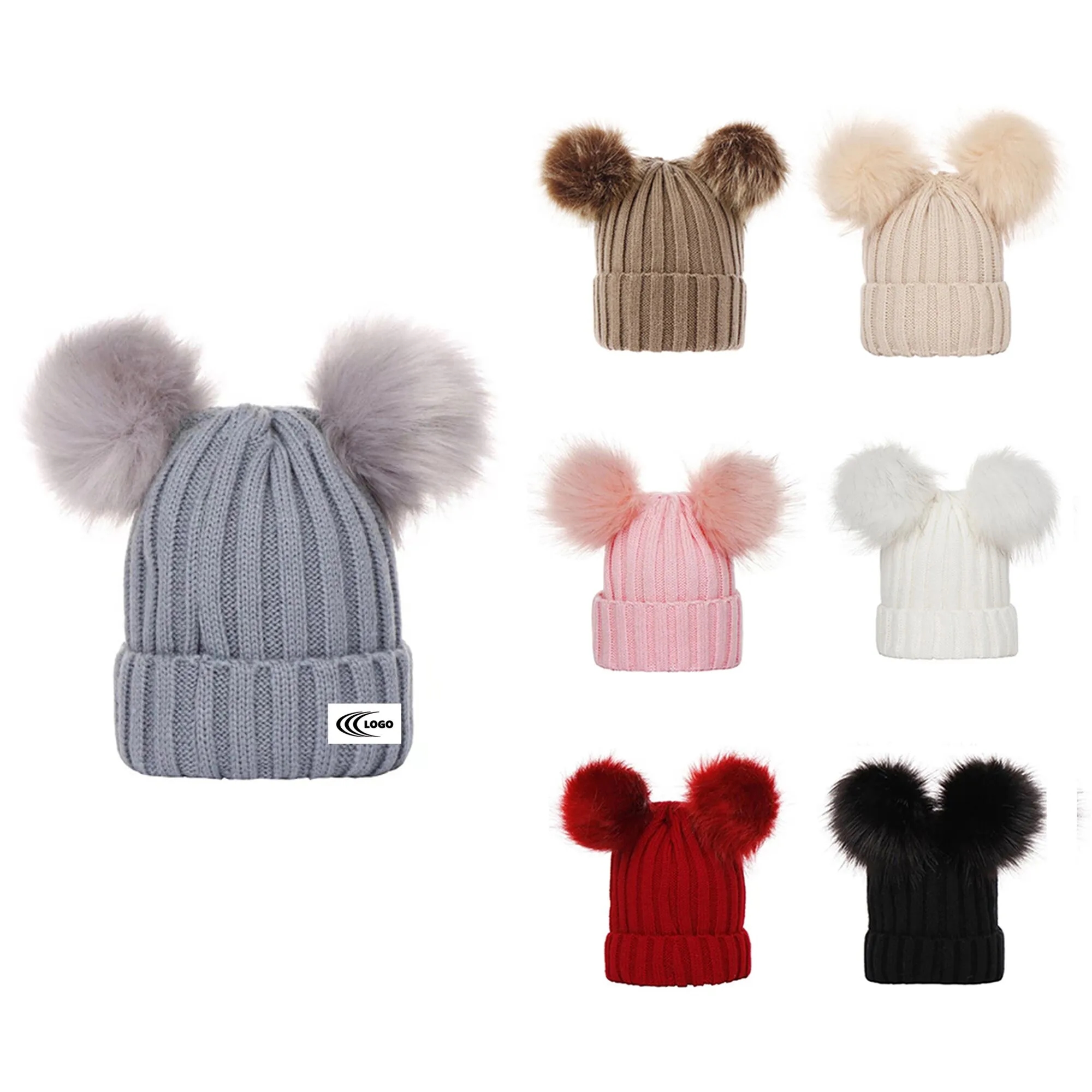 Baby Winter Warm Knit Hat 3