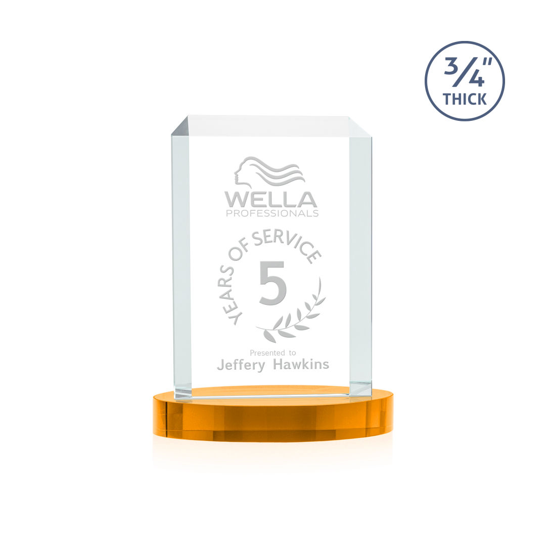 Dalton Award on Alberton Base - Amber 7