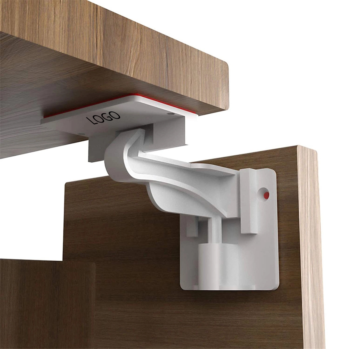 Upgraded Invisible Baby Proofing Cabinet Latch Locks 5