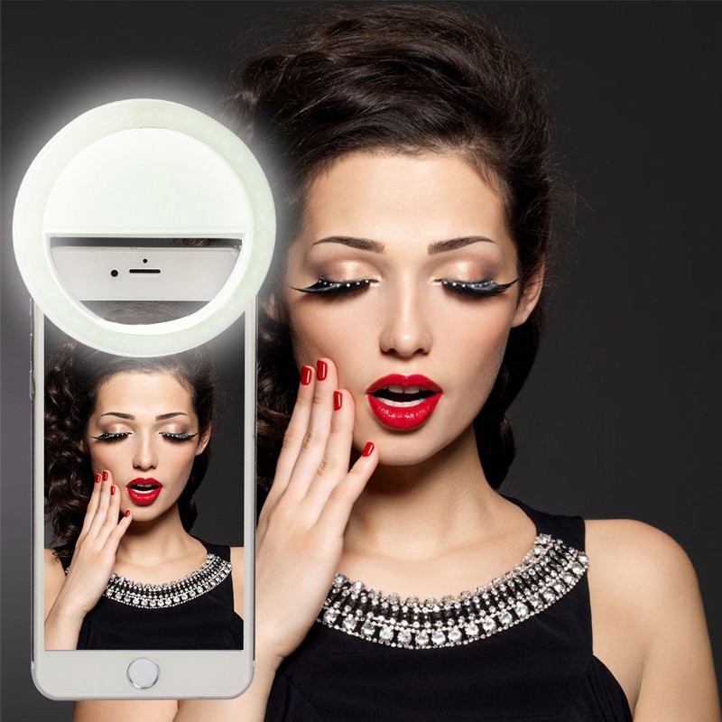 Rechargeable, Adjustable Led Ring Light for Zoom meeting and other video conference 1