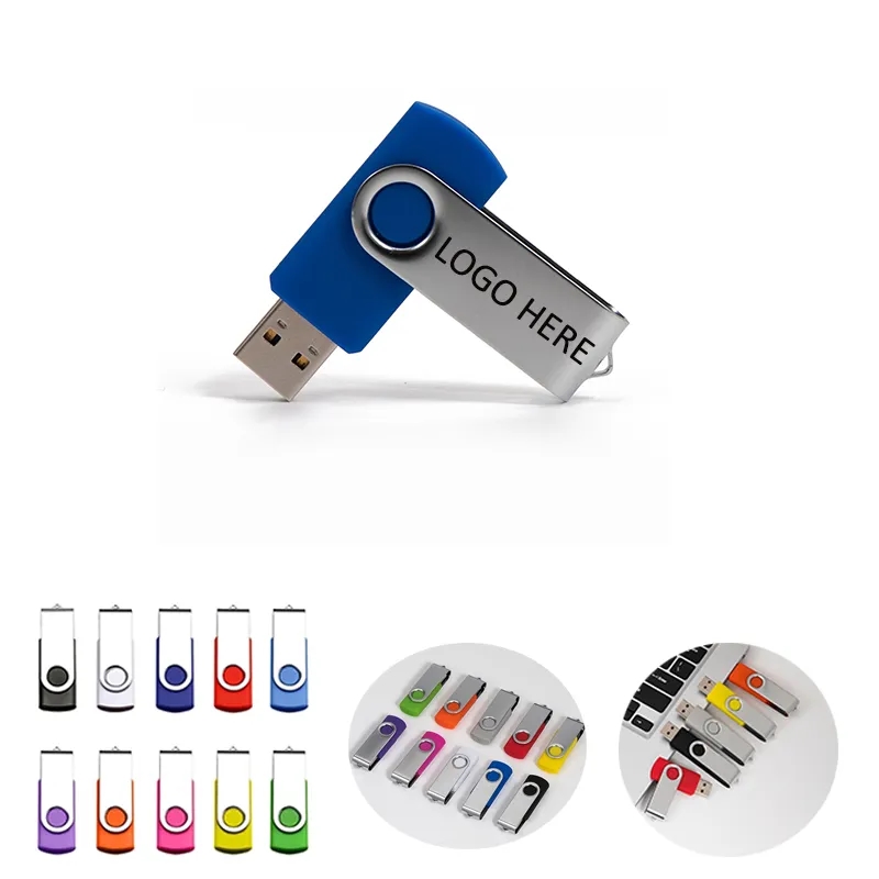 4GB Metal Portable Lanyard USB Flash Disk 6