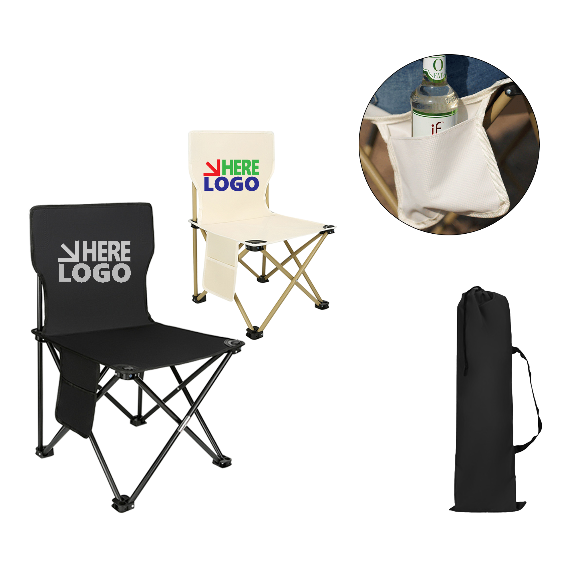 Oxford Fabric Folding Fishing Chair 3