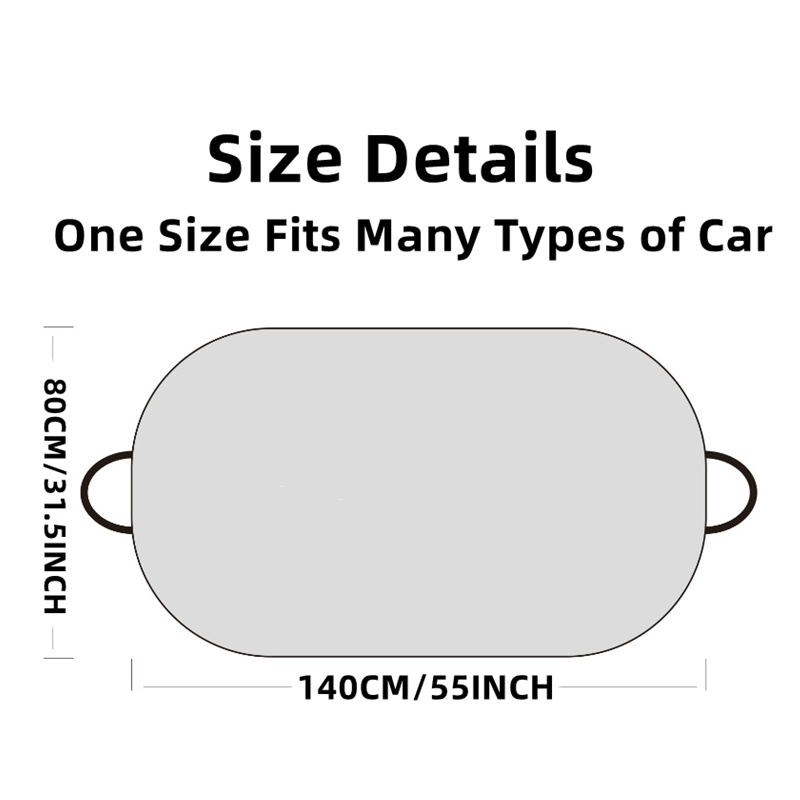 Full Color Car Windshield Sun Shade 4
