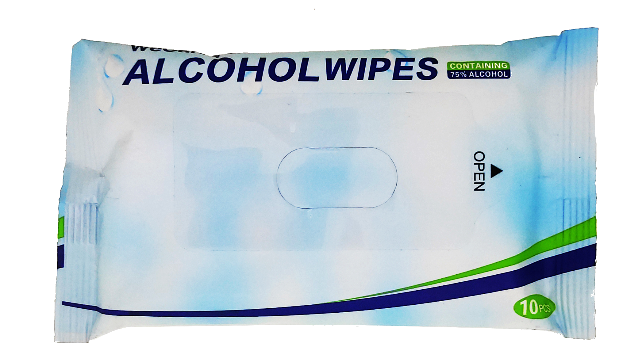 75% Alcohol Wipes Pack - 10 Count - FDA Approved 4