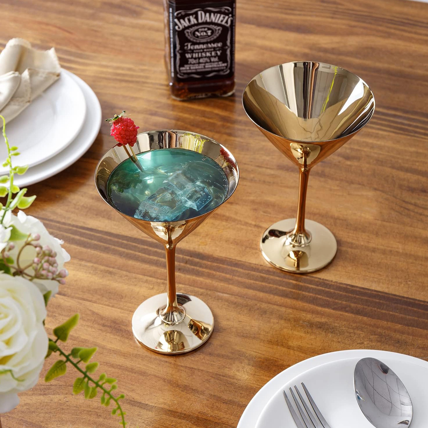 Stainless Steel Martini Glasses For Boating, Parties 4