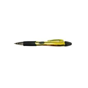 Translucent Barrel Pen With Highlighter 1