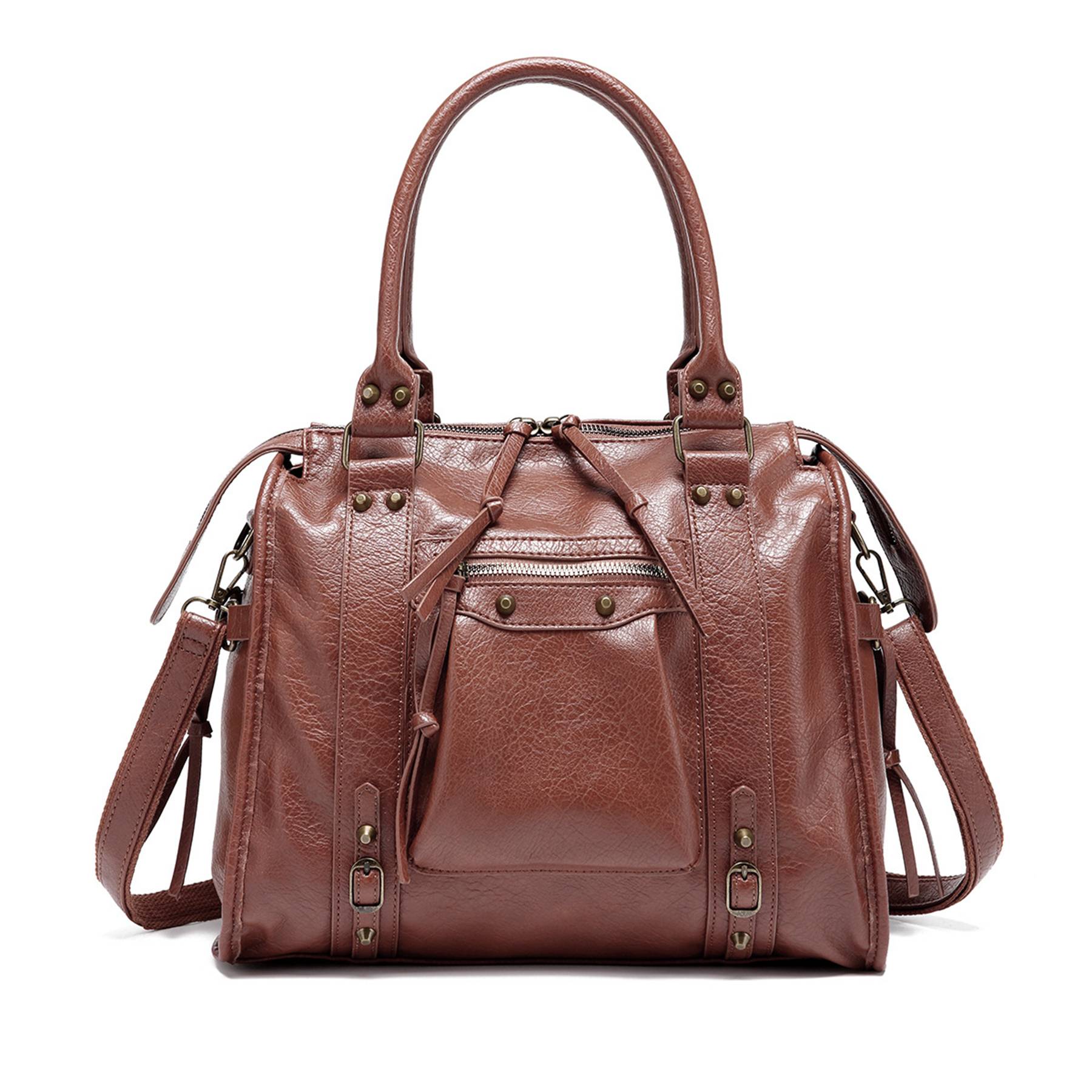 Large Hobo Soft Faux PU Leather Tote bag 4