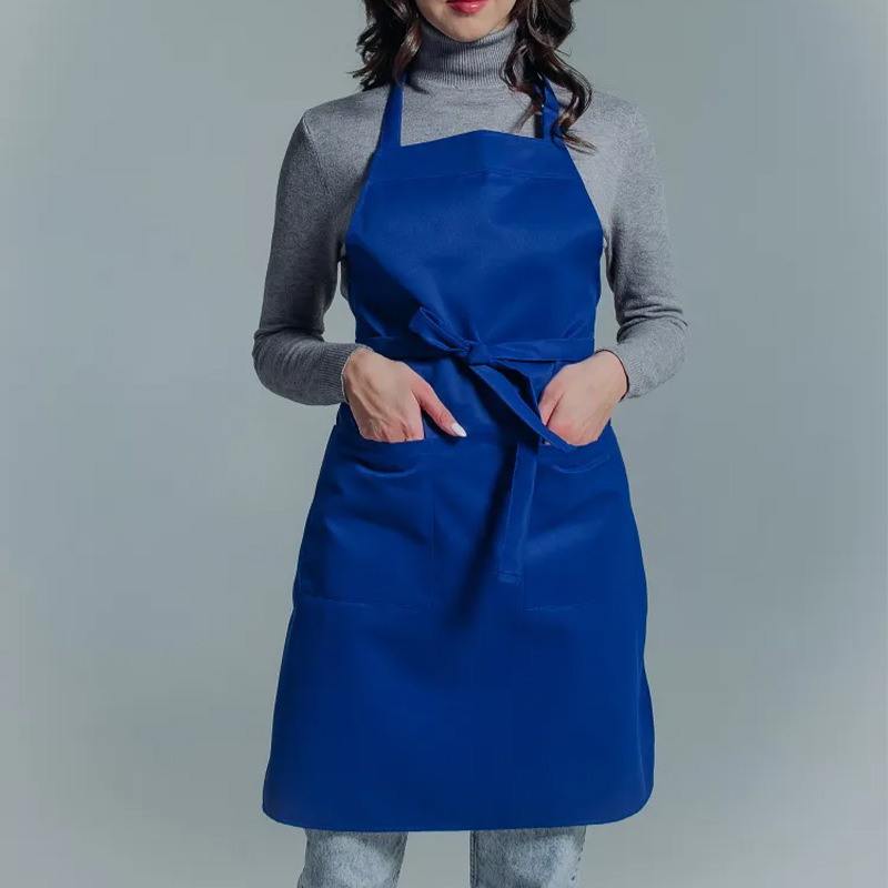 Adjustable Bib Apron with Long Ties 8