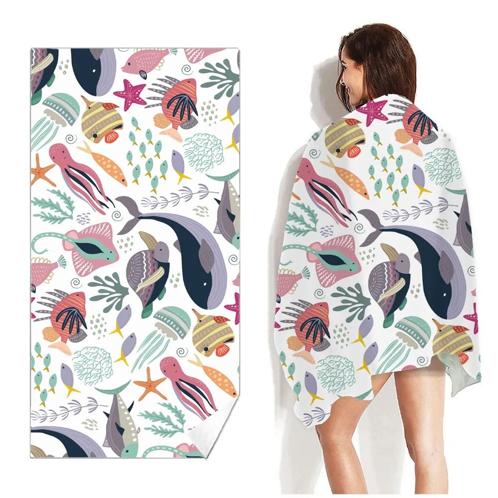 Oversized Absorbent Beach Towel 8