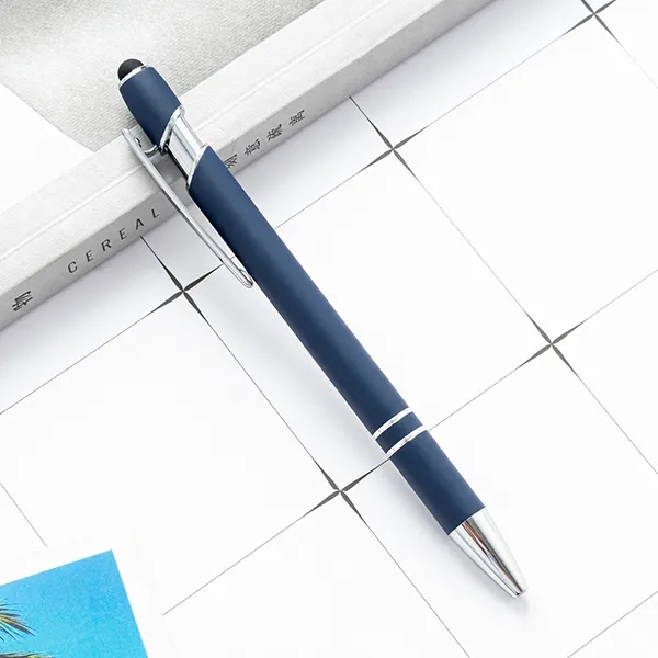Engraved Alpha Soft Stylus Touch Pen 3