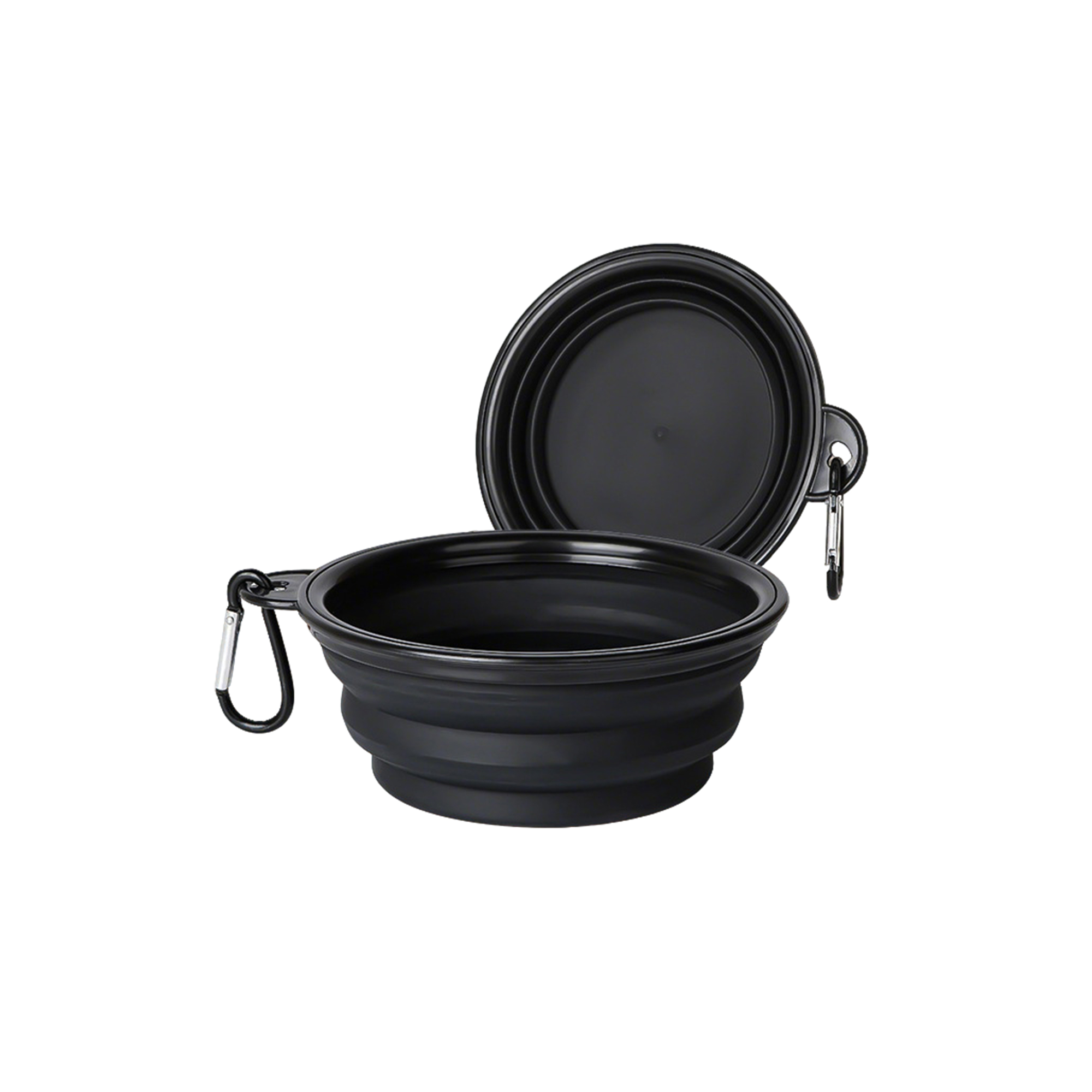 Collapsible Dog Bowl With Carabiner 12 Ounce Capacity 4