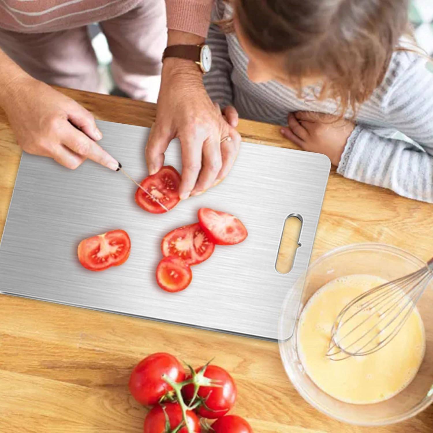 Stainless Steel Antibacterial Cutting Board 6