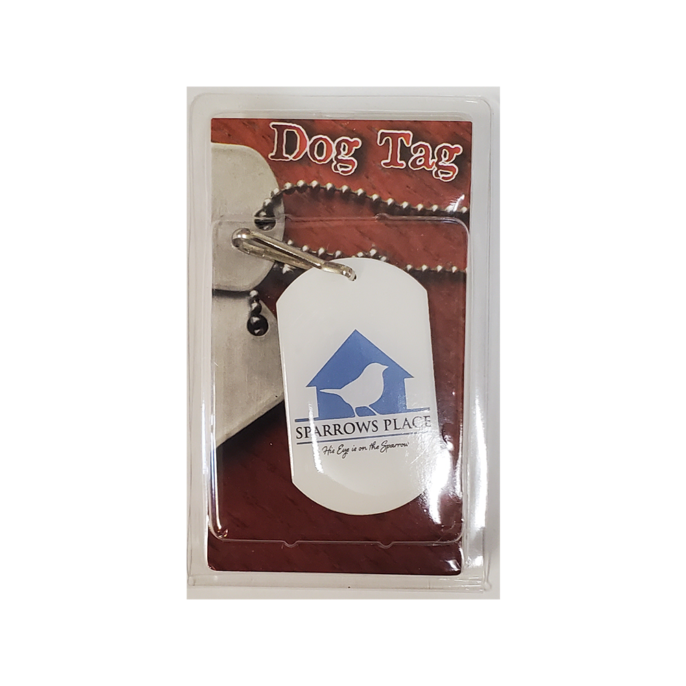 Dog Tag pendant on Zipper Pull (Double Sided) 3